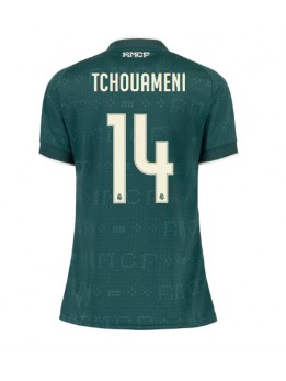 Real Madrid Aurelien Tchouameni #14 Replika Borta Kläder Dam 2026-27 Kortärmad